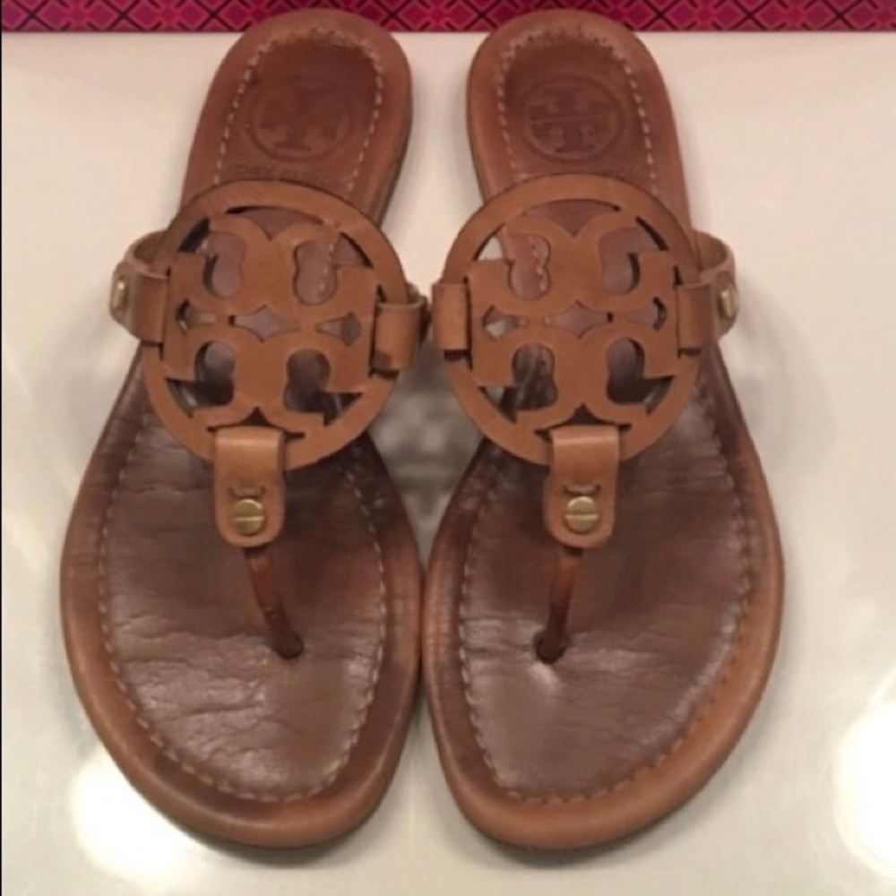 Tory Burch Miller Sandals size 5.